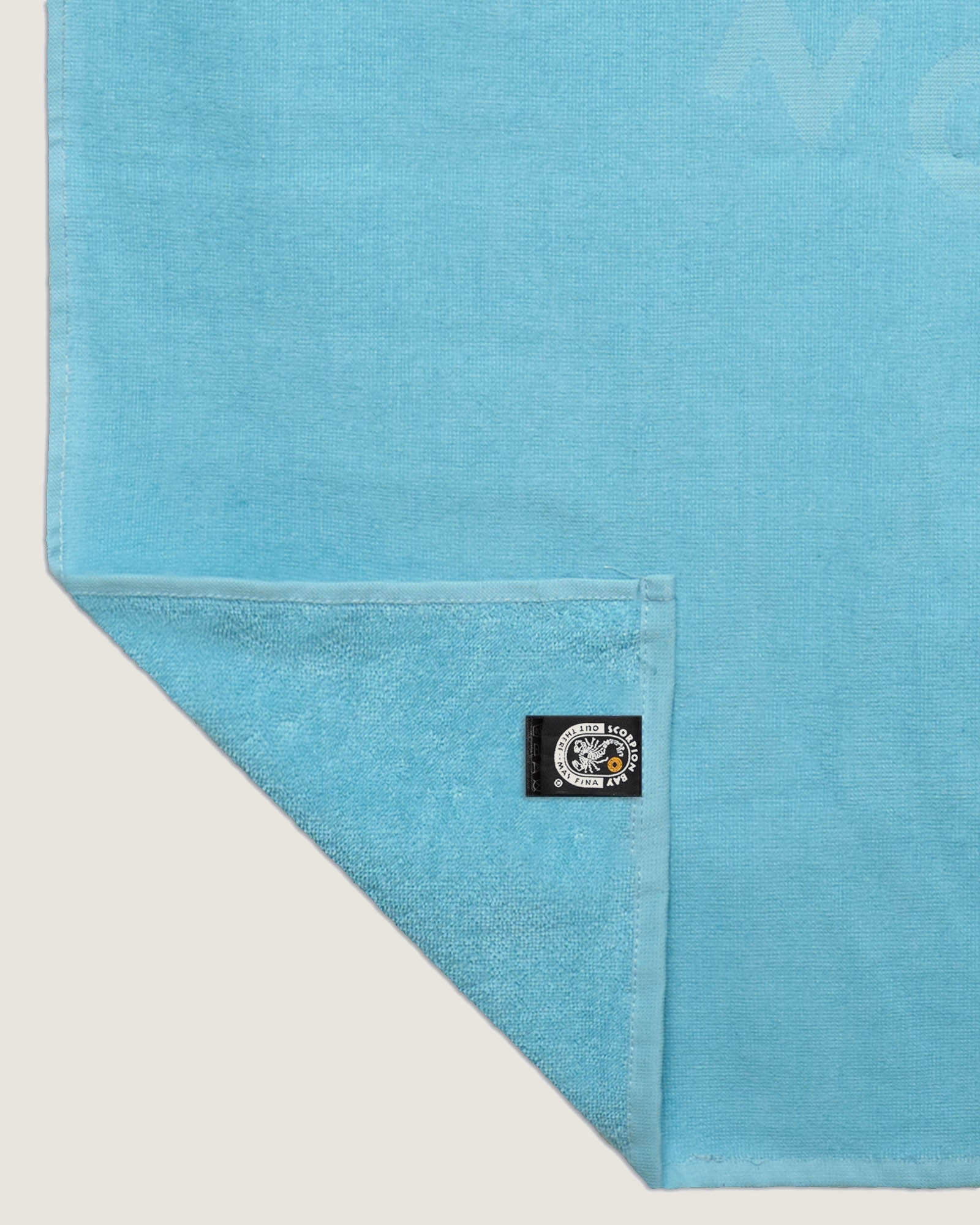 Telo Mare "Logo Jacquard" Color Avio - Image 2
