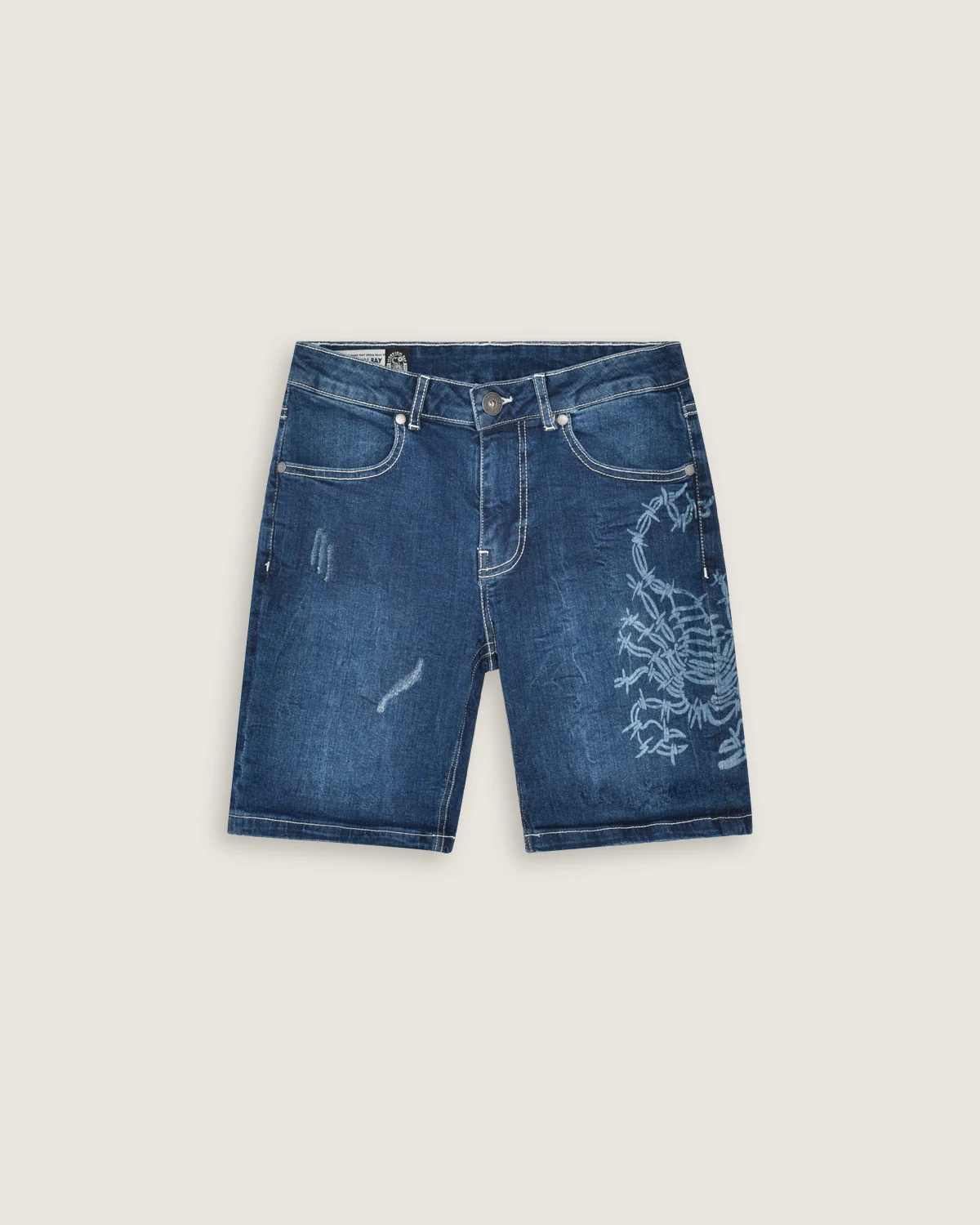 Bambino | Bermuda In Denim Blu "Iron"