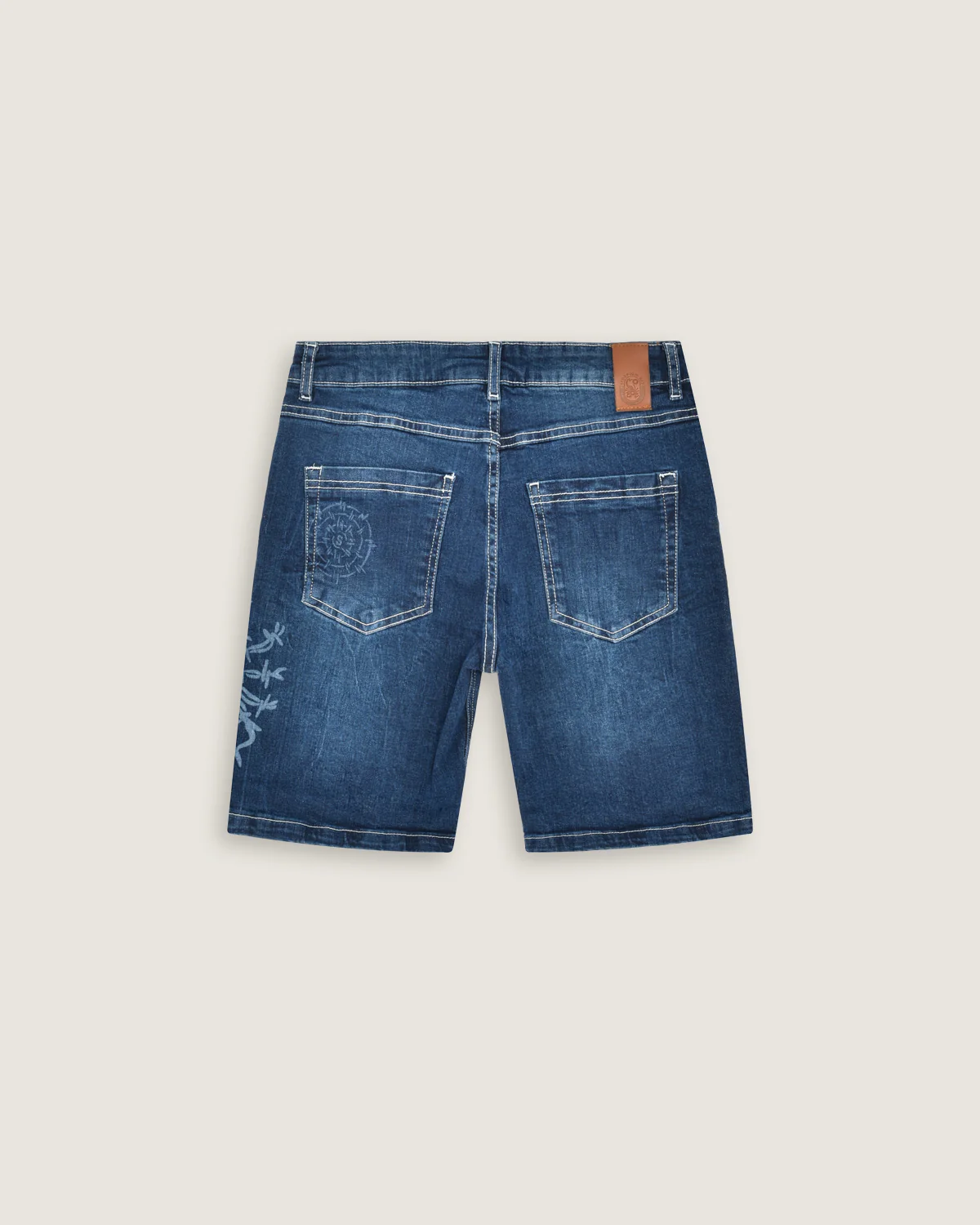 Bambino | Bermuda In Denim Blu "Iron" - Image 2