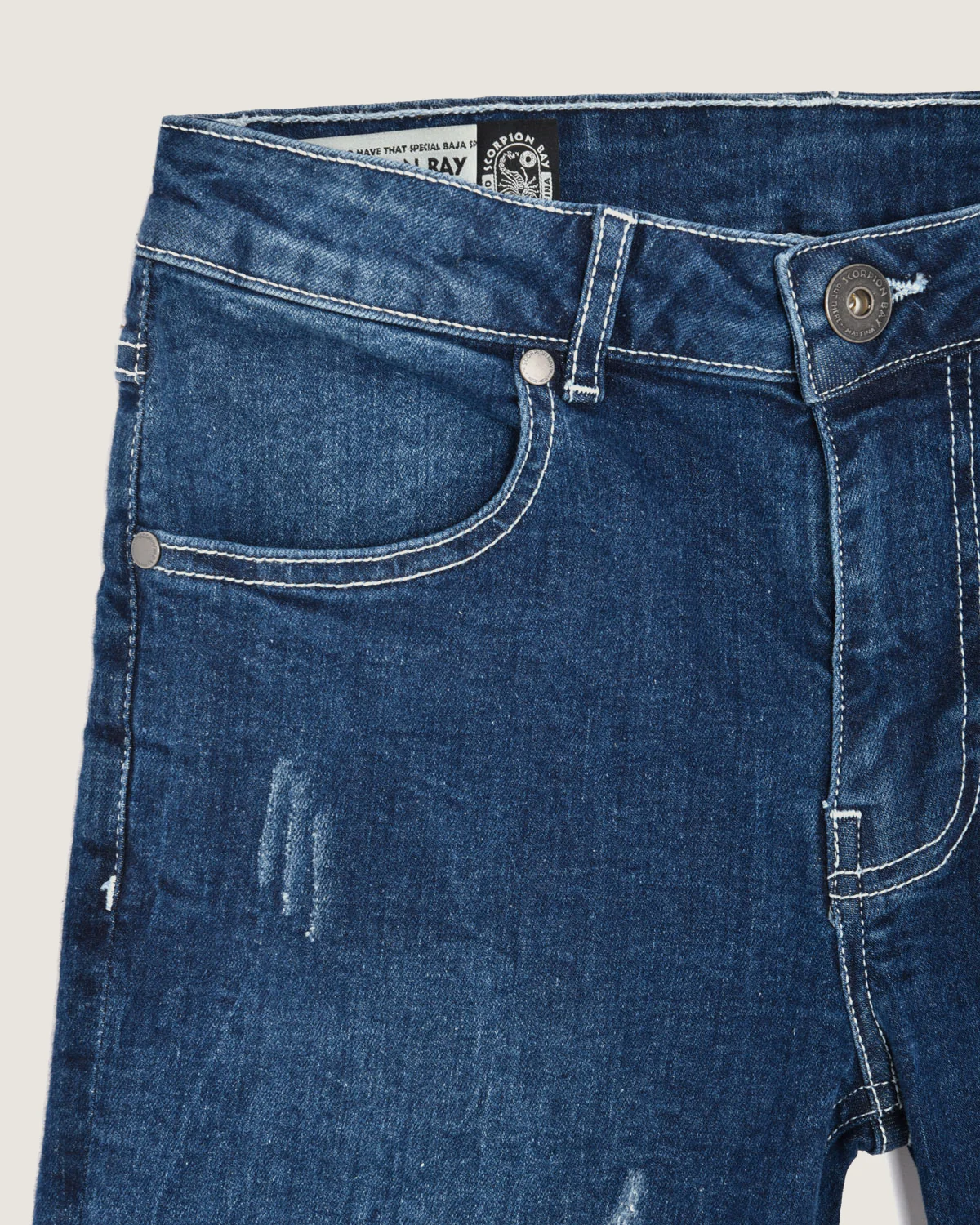 Bambino | Bermuda In Denim Blu "Iron" - Image 3