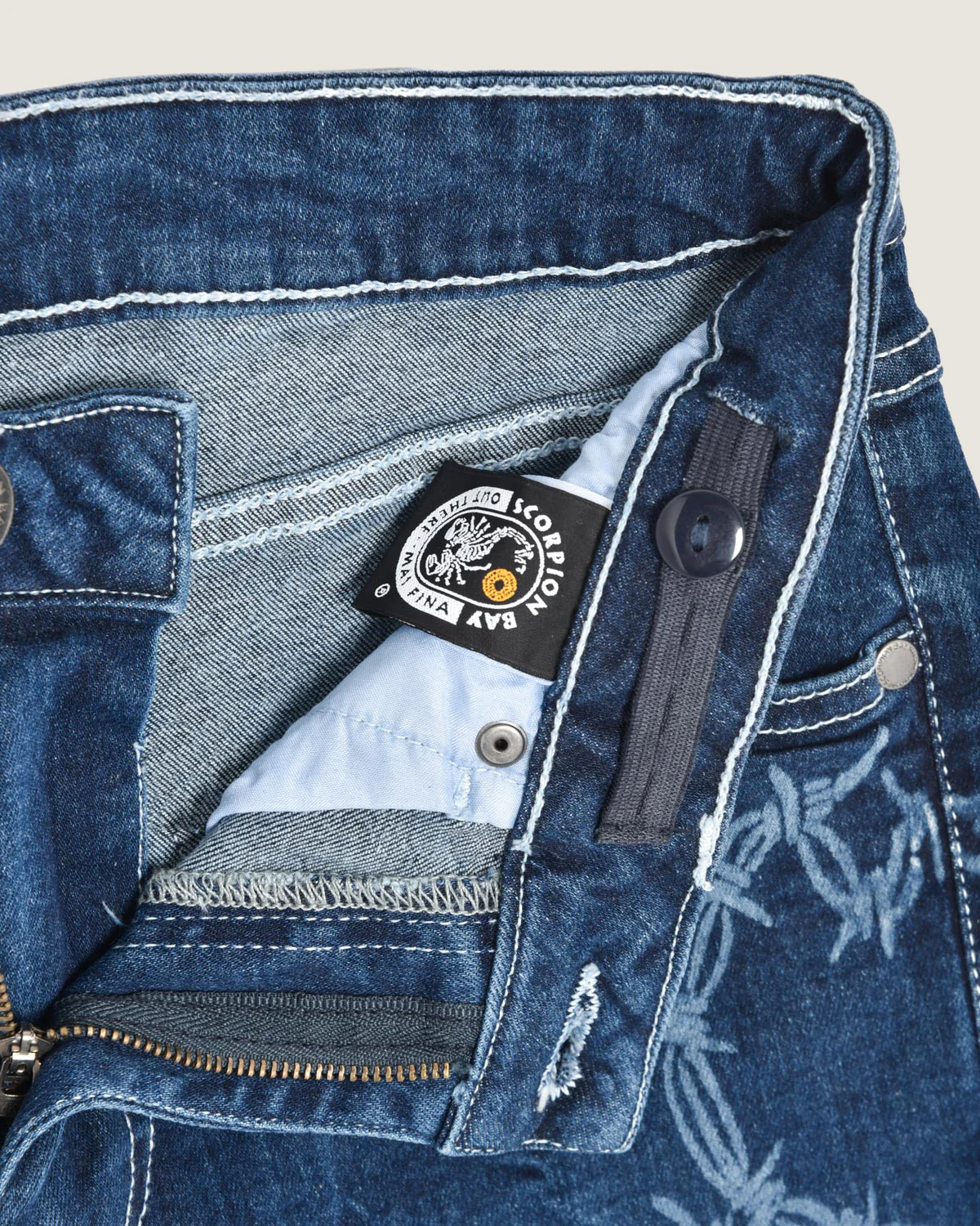Bambino | Bermuda In Denim Blu "Iron" - Image 5