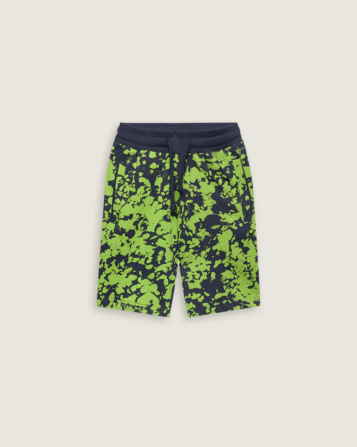 Bambino | Bermuda In Felpa "Scorpion Spray" Color Blu