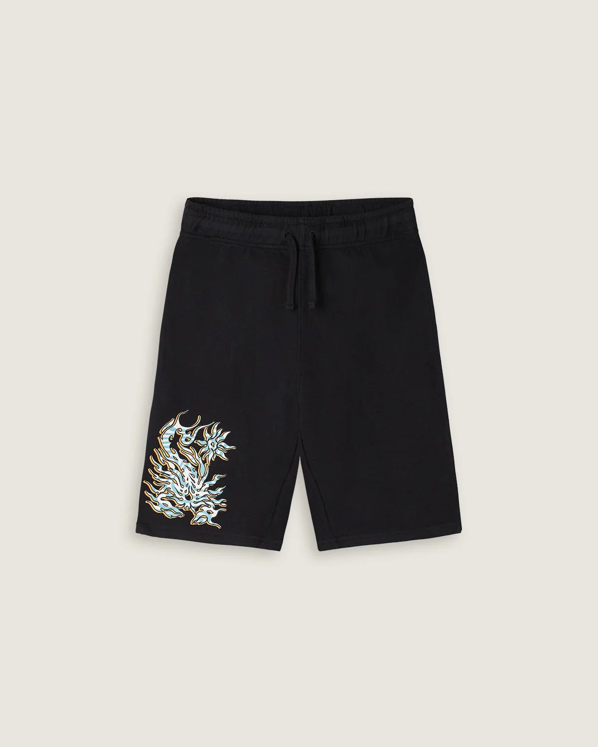 Bermuda in felpa stampato "Smoke On The Bay" bambino
