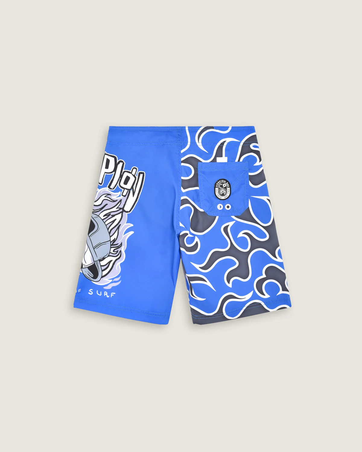 Bambino | Boardshort Sos Fiamme Bicolore - Image 2