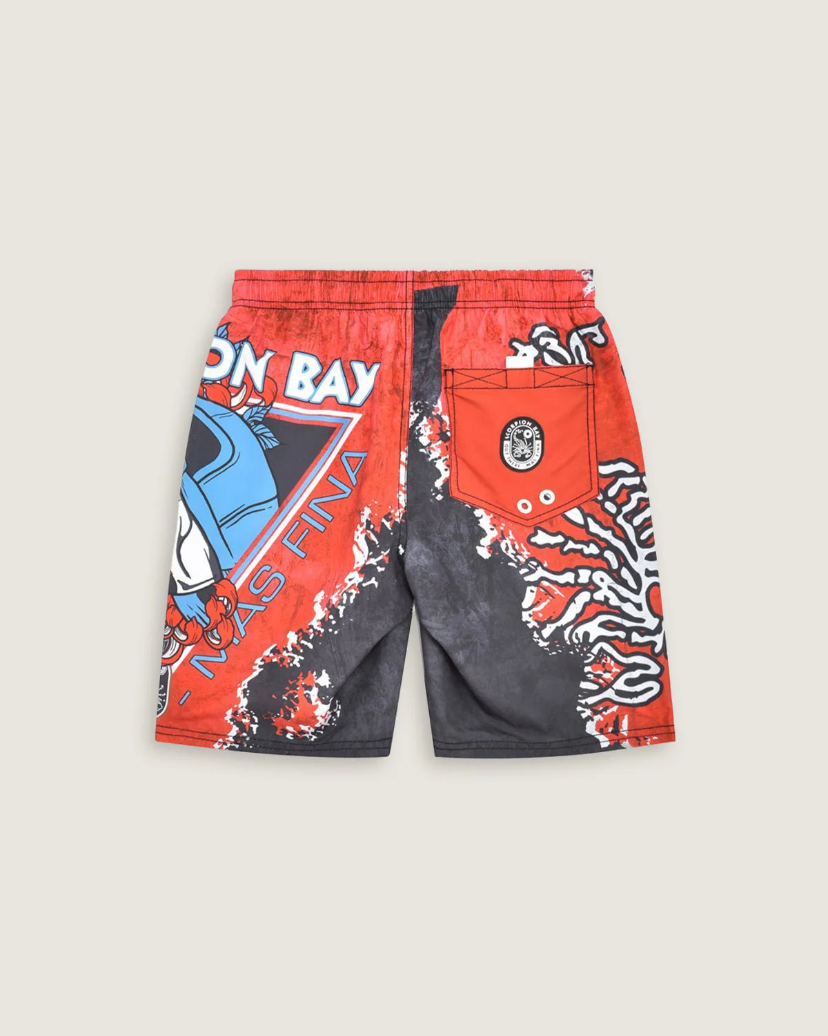 Costume jam stampato all over "Skull Of Surf" bambino - Image 2