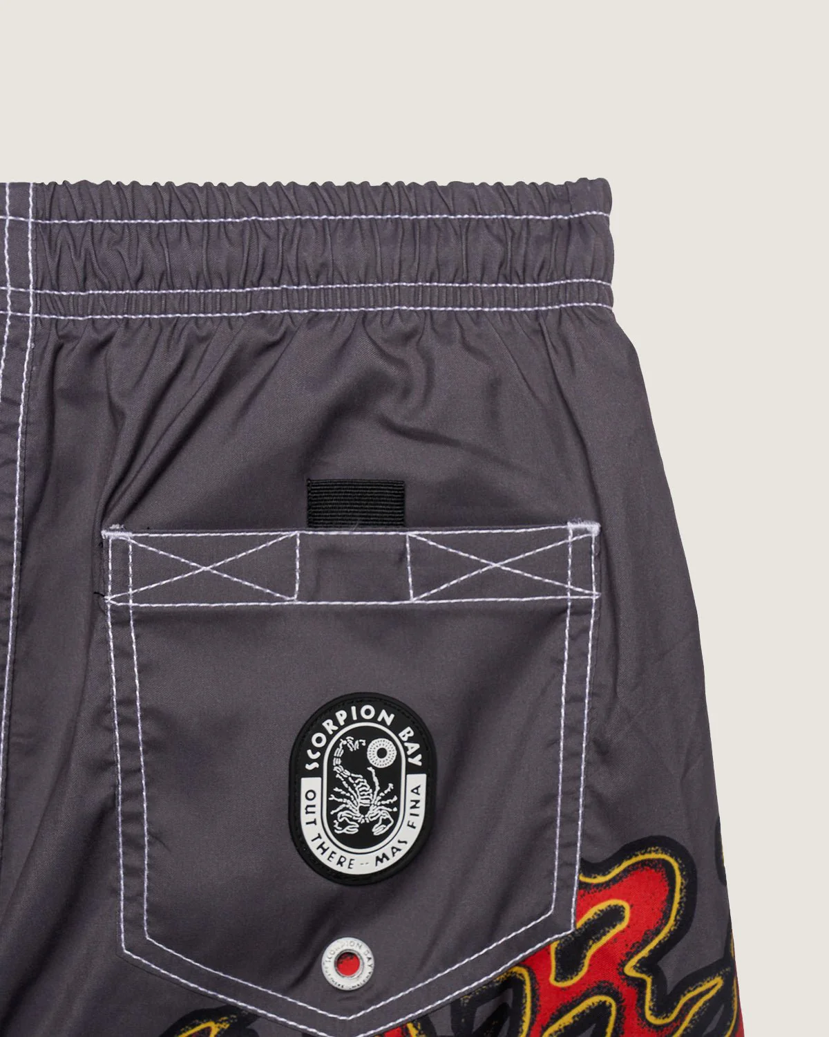 Bambino | Jam Short "Fuego" Colore Carbone - Image 4