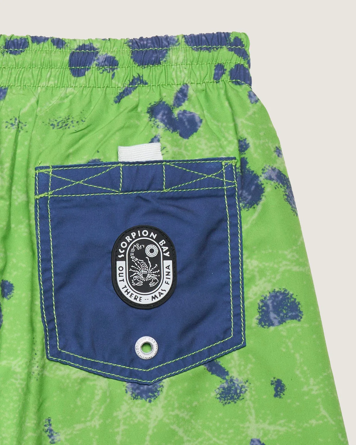 Bambino | Jam Short "Scorpion Spray" Colore Blu - Image 6
