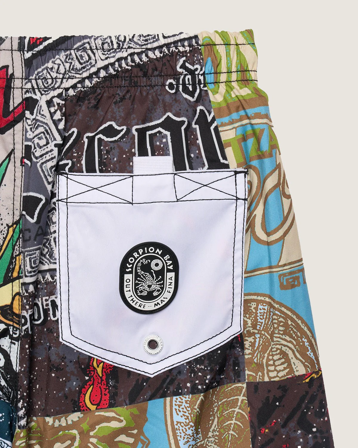 Bambino | Jam Short "Back To The Bay" Colore Bianco - Image 4