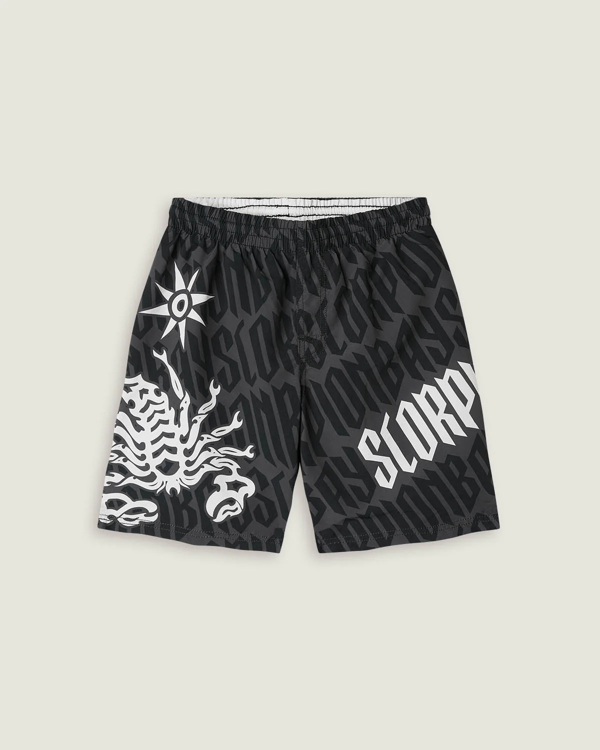 Costume jam con stampa all over "Gothic lettering" bambino