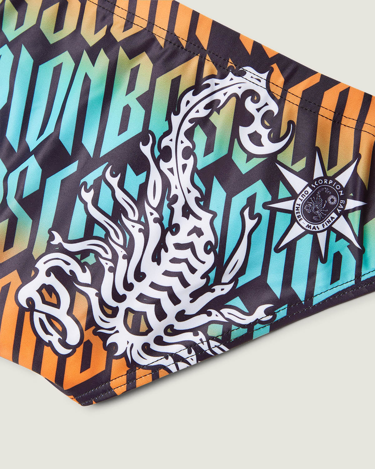 Slip mare stampato all over "Gothic lettering" bambino - Image 3