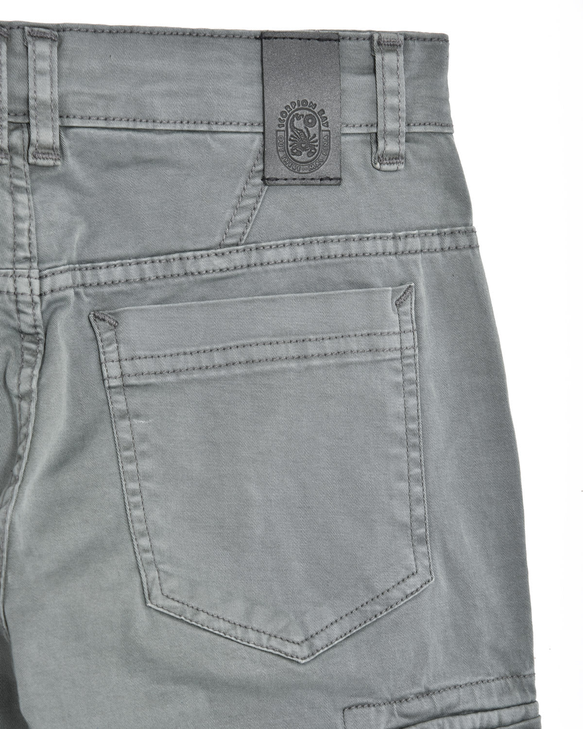 Pantaloni cargo iconic elasticizzato con elastico sul fondo bambino - Image 5