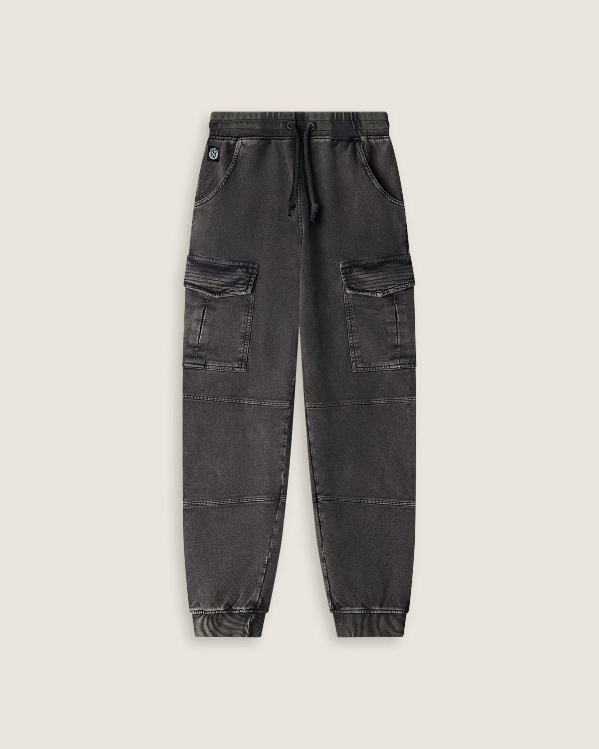Pantaloni jogger cargo in felpa bambino