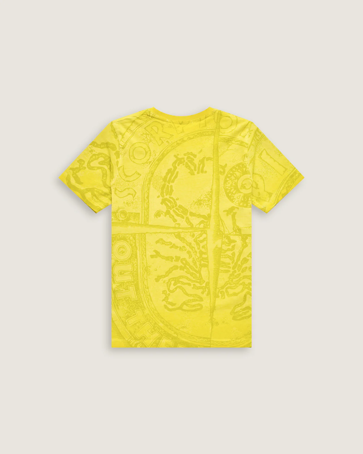 Bambino | T-Shirt Doubleface "Quarter Logo" Color Verde Acido - Image 3