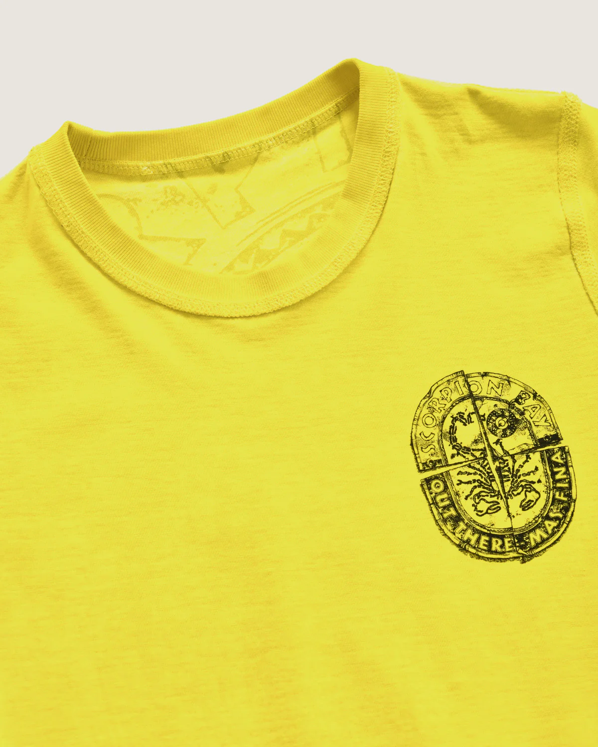 Bambino | T-Shirt Doubleface "Quarter Logo" Color Verde Acido - Image 6
