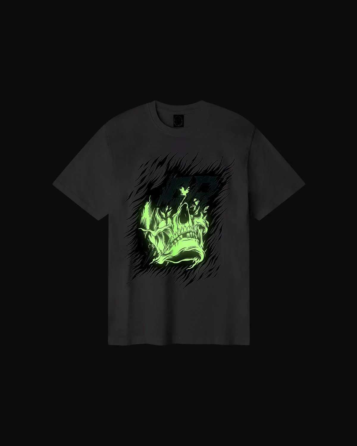 T-shirt stampata "Neon Skull" bambino - Image 2