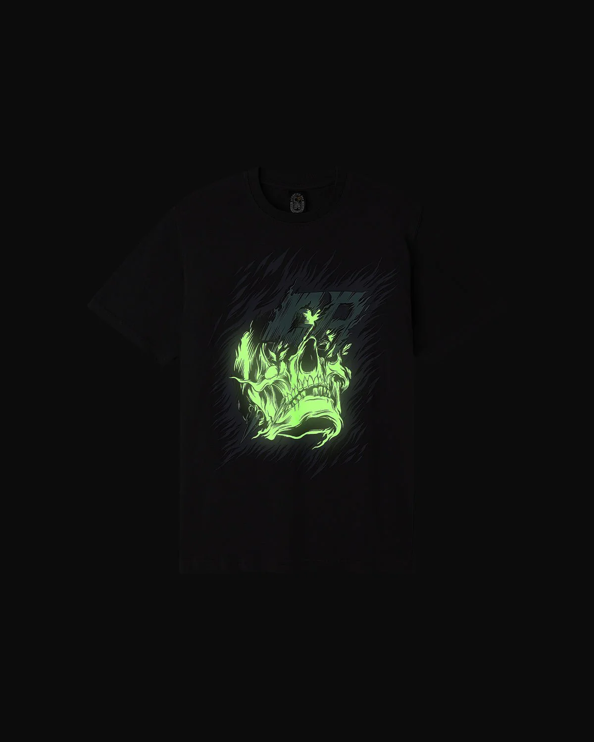 T-shirt stampata "Neon Skull" bambino - Image 2