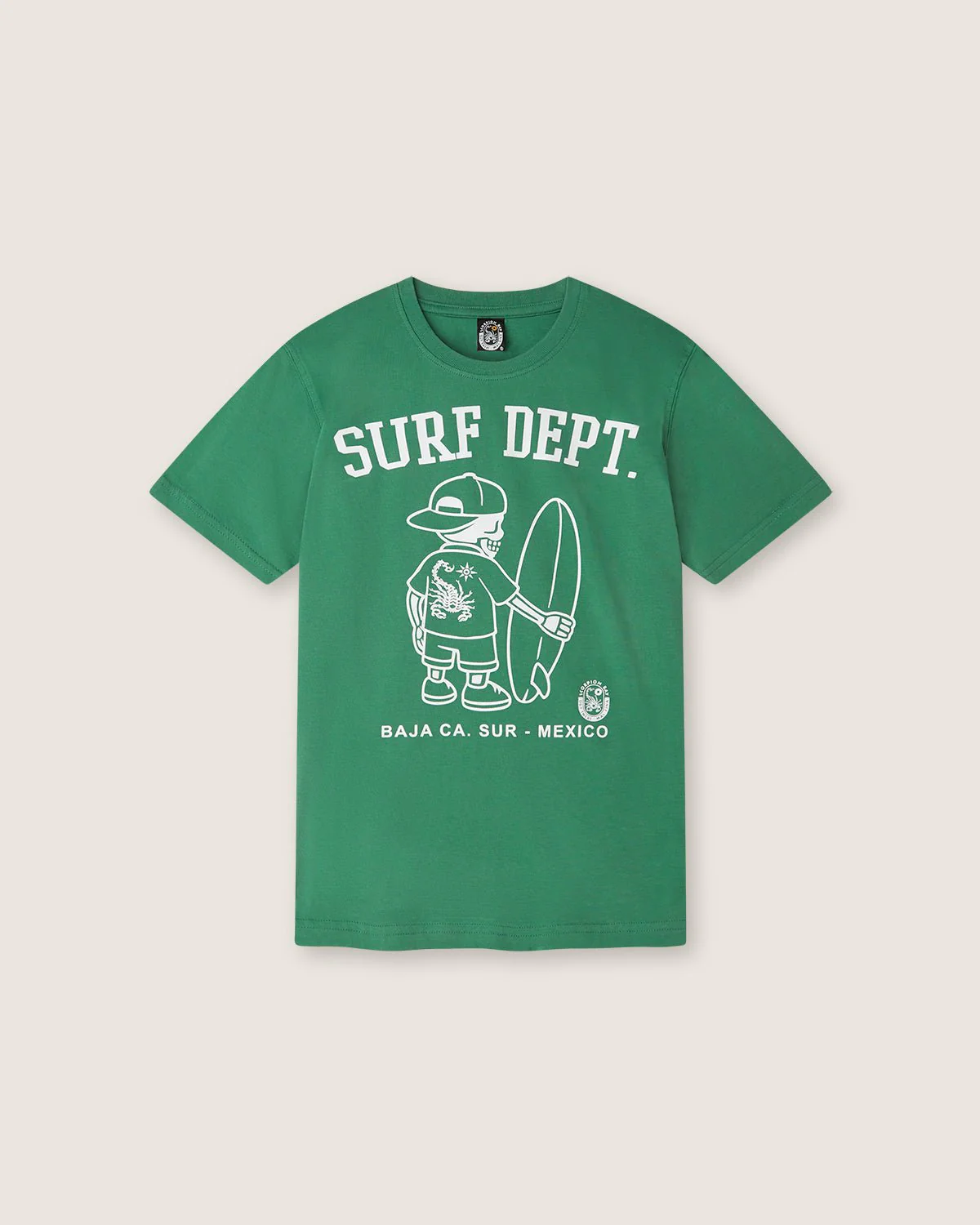 T-shirt stampata "Surf Dept." bambino