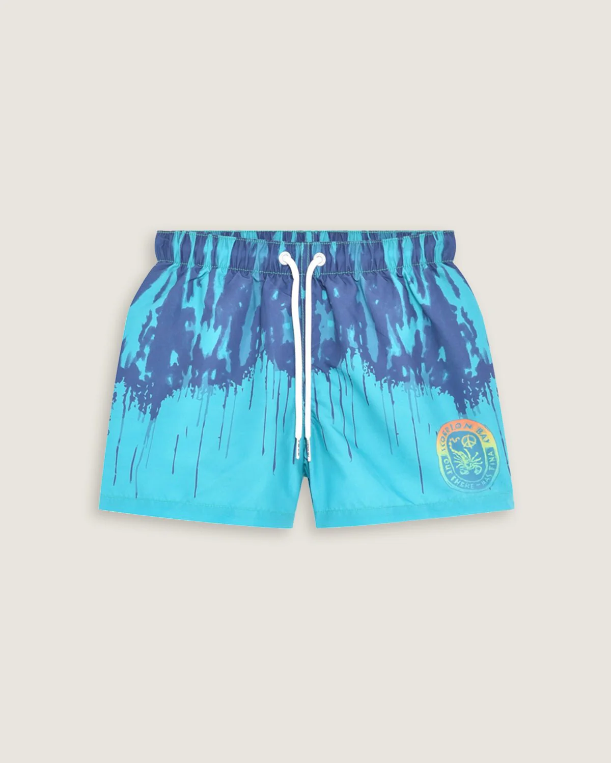 Costume volley stampato all over tie-dye bambino
