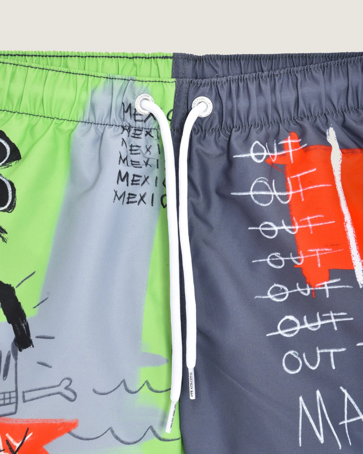 Bambino | Costume Volley Color Carbone Con Stampa "Sketched Scorpion" - Image 3