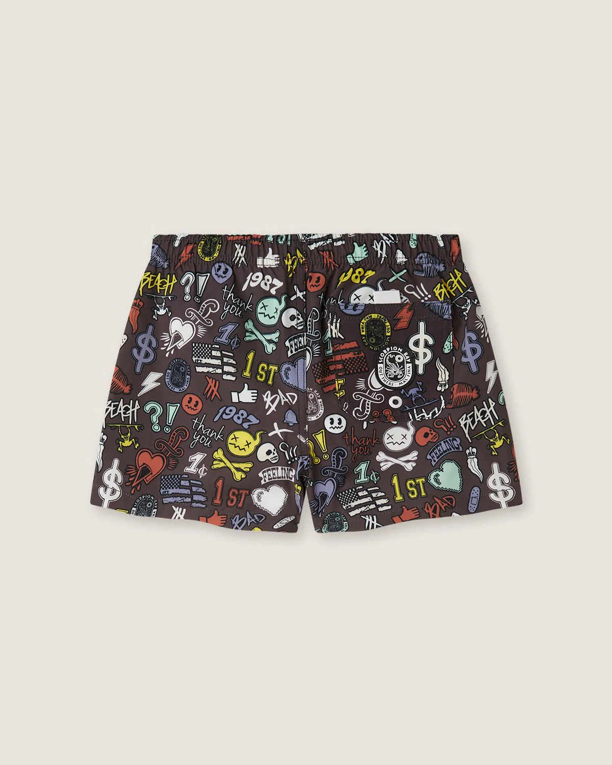 Costume volley con stampa "Stickers" bambino - Image 2