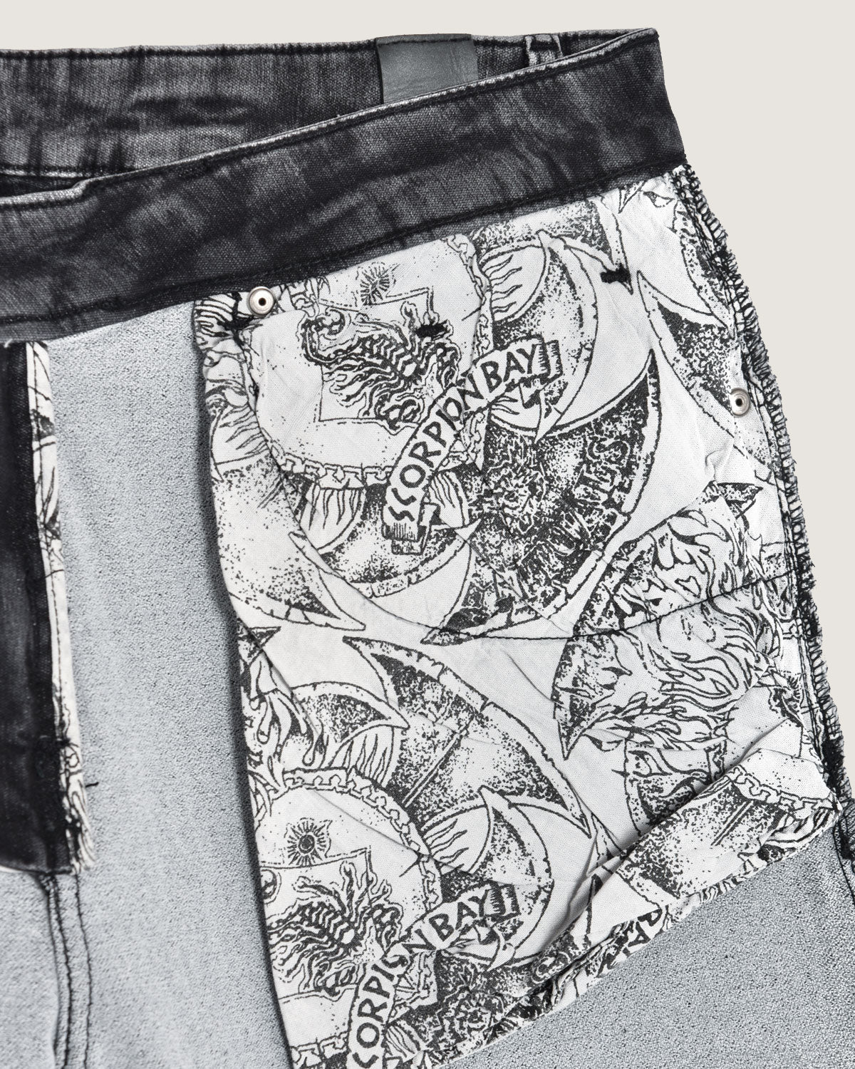 Bermuda in denim elasticizzato uomo - Image 7