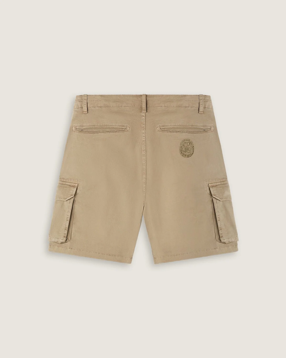 Bermuda cargo iconic con logo ricamato sul retro uomo - Image 3