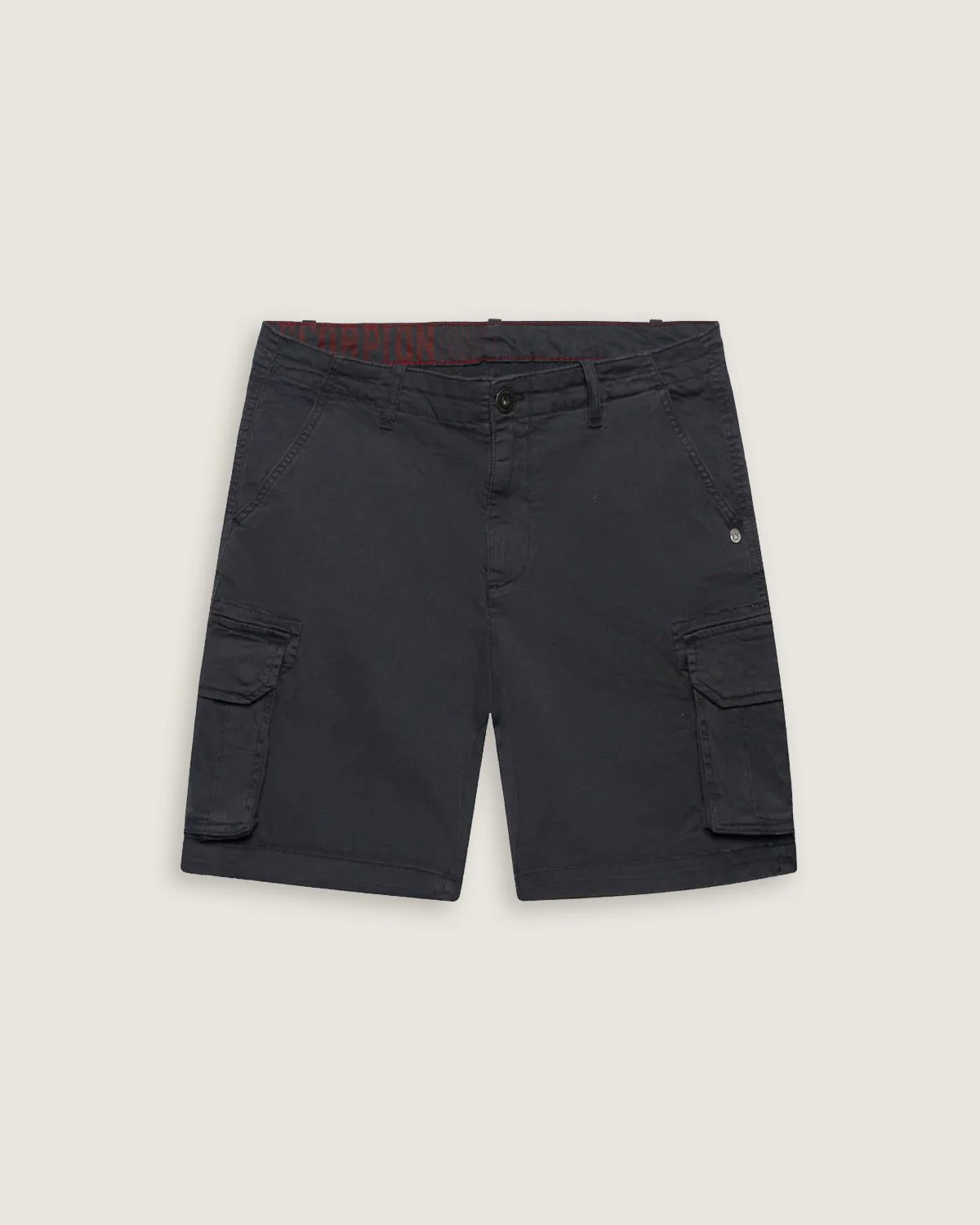 Bermuda cargo iconic con logo ricamato sul retro uomo