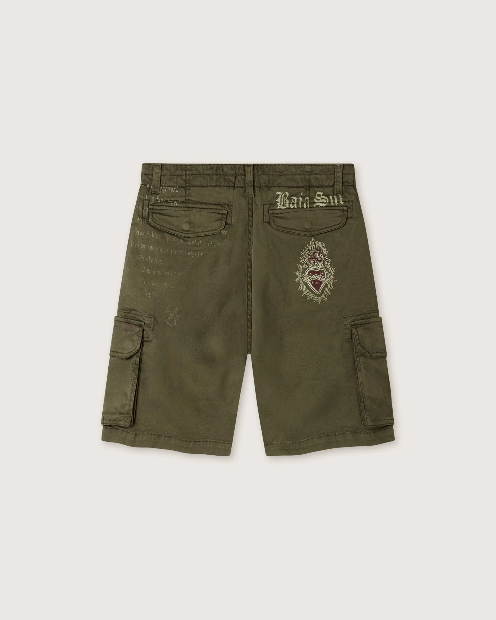 Bermuda cargo multitasca "Tattoo All Over" uomo - Image 3