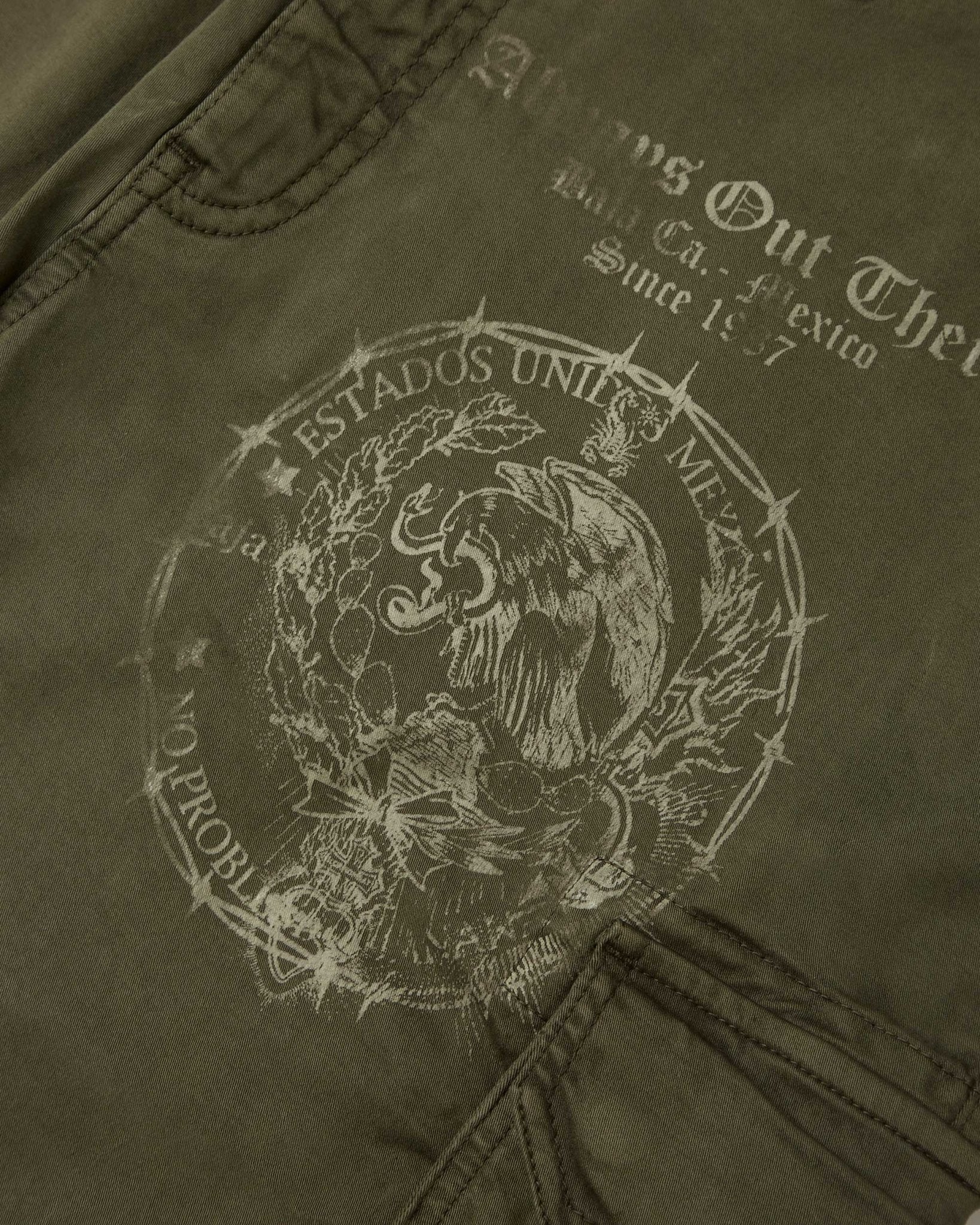 Bermuda cargo multitasca "Tattoo All Over" uomo - Image 5