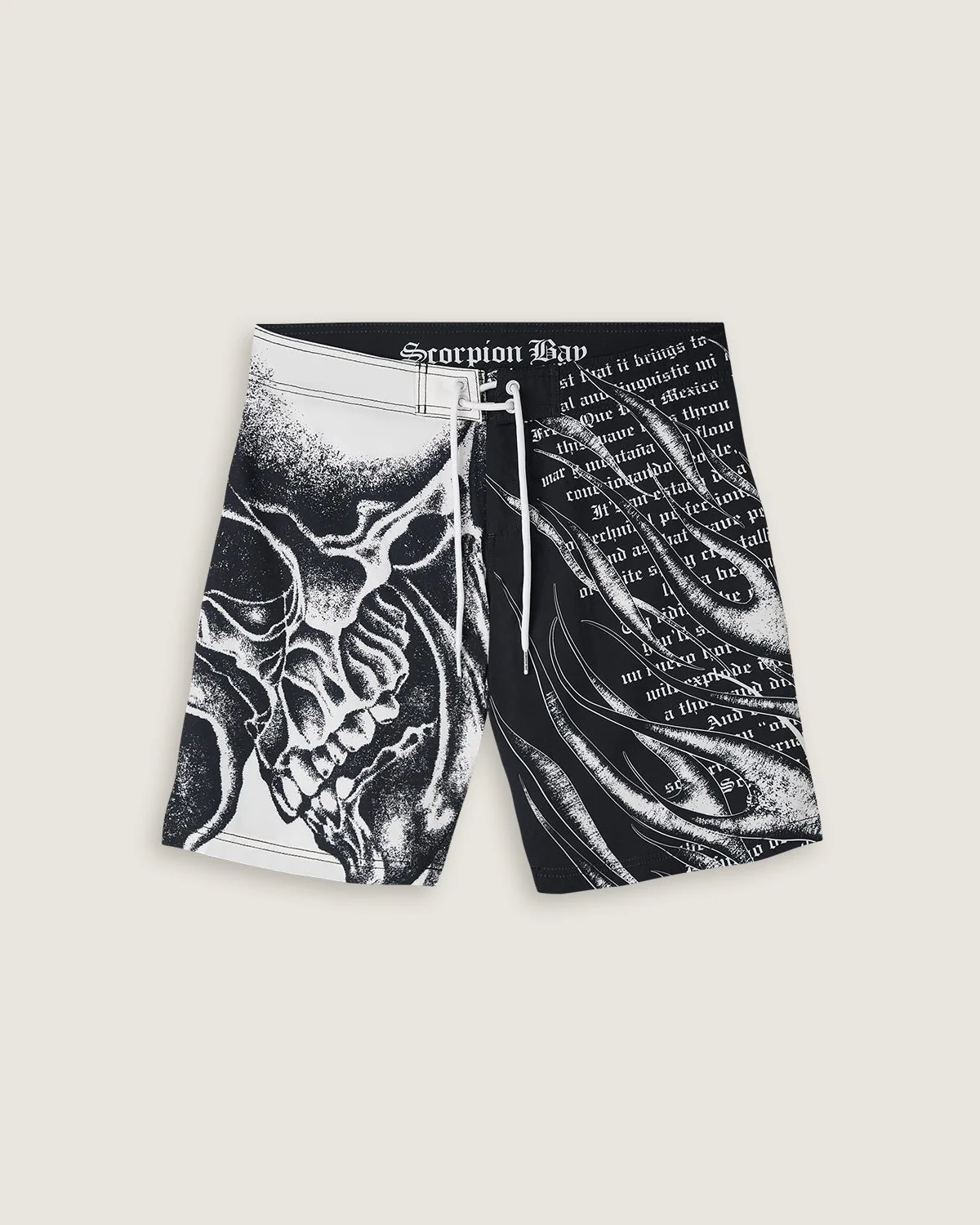 Costume board short stampato all over "Scorpion Lovers" uomo