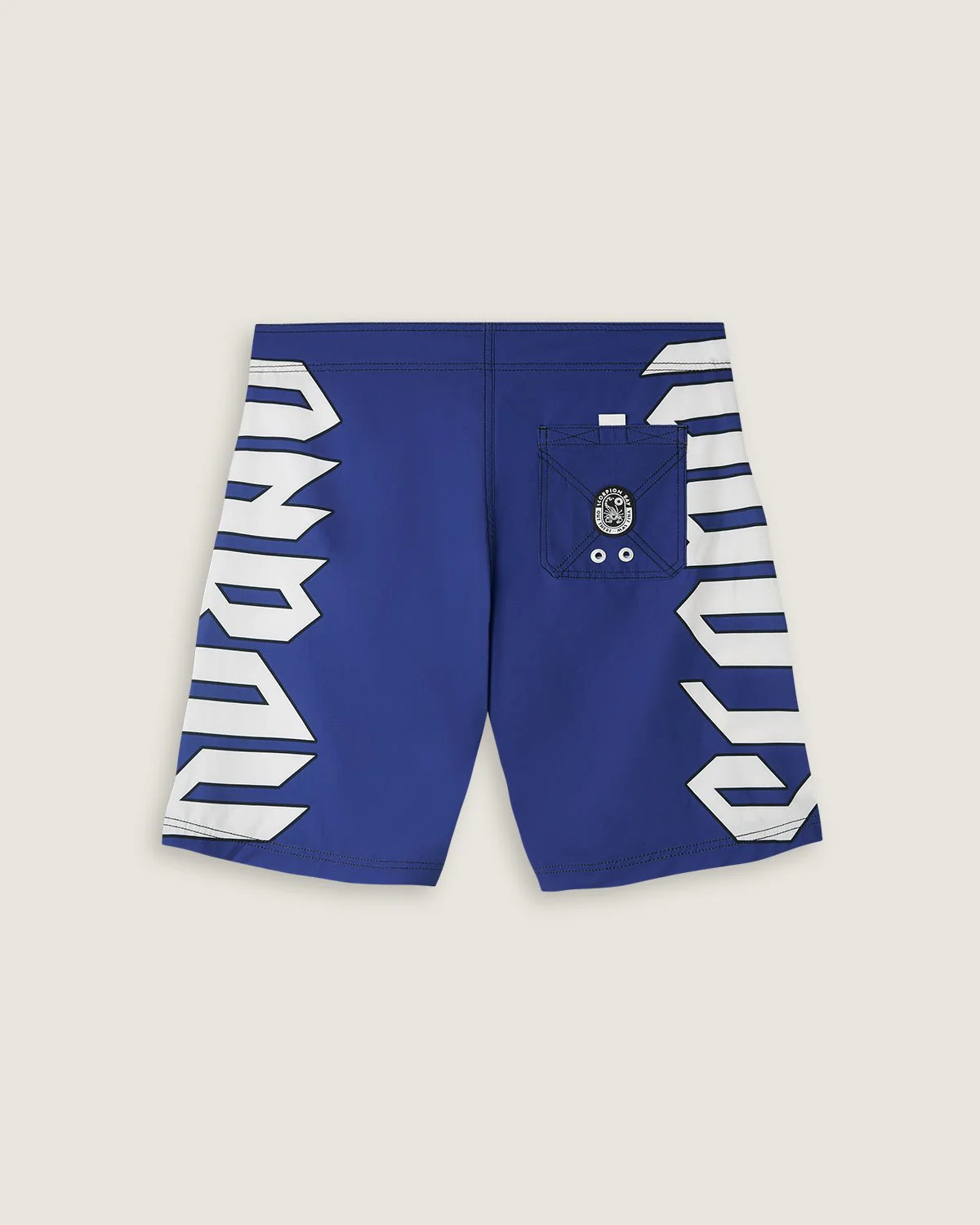 Costume board short stampato "Gothic Lettering" uomo - Image 2