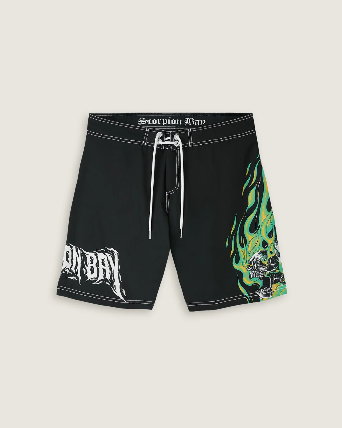 Costume board short stampato "Underworld Skulls" uomo