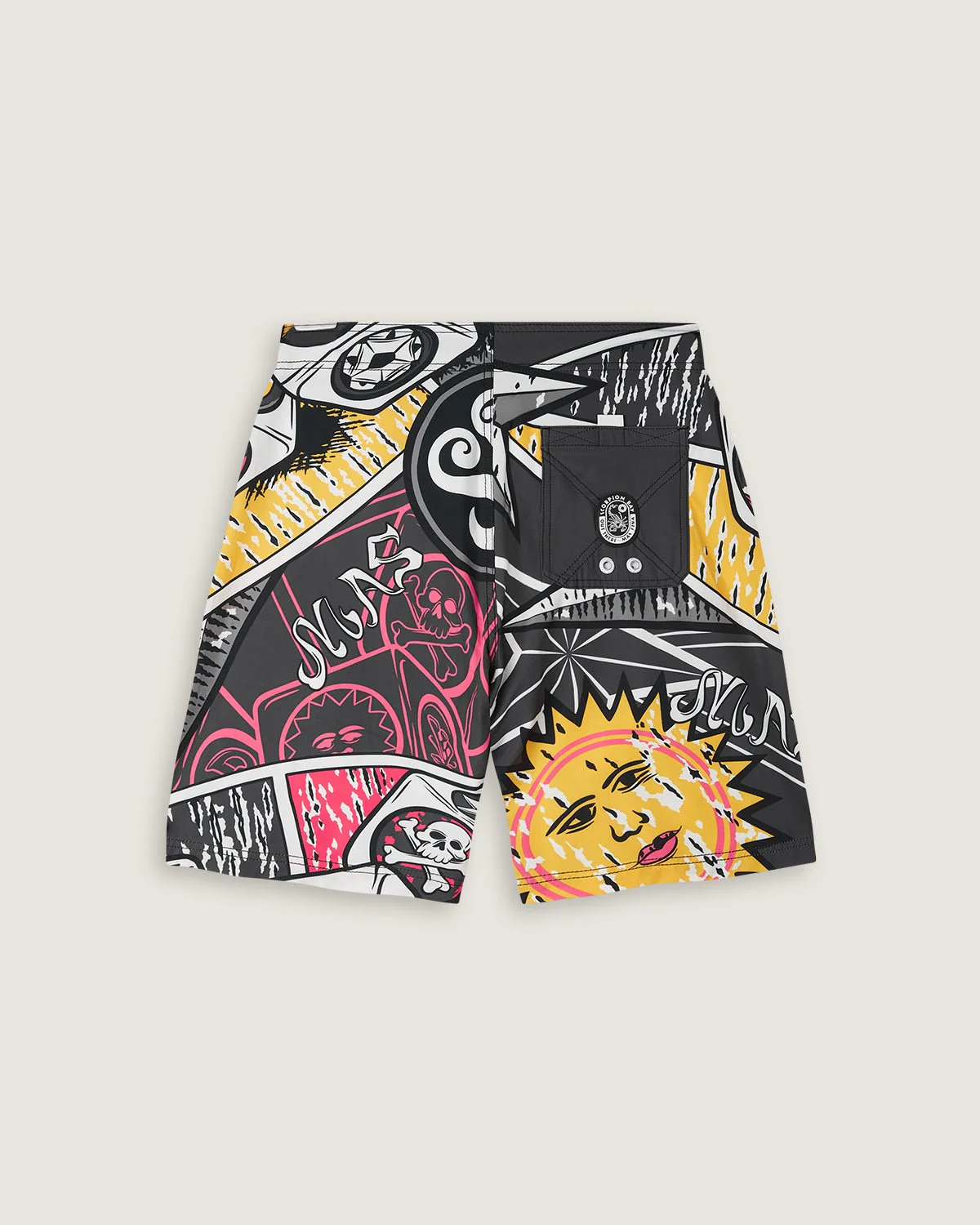 Costume board short stampato all over "Roll The Dados" uomo - Image 2