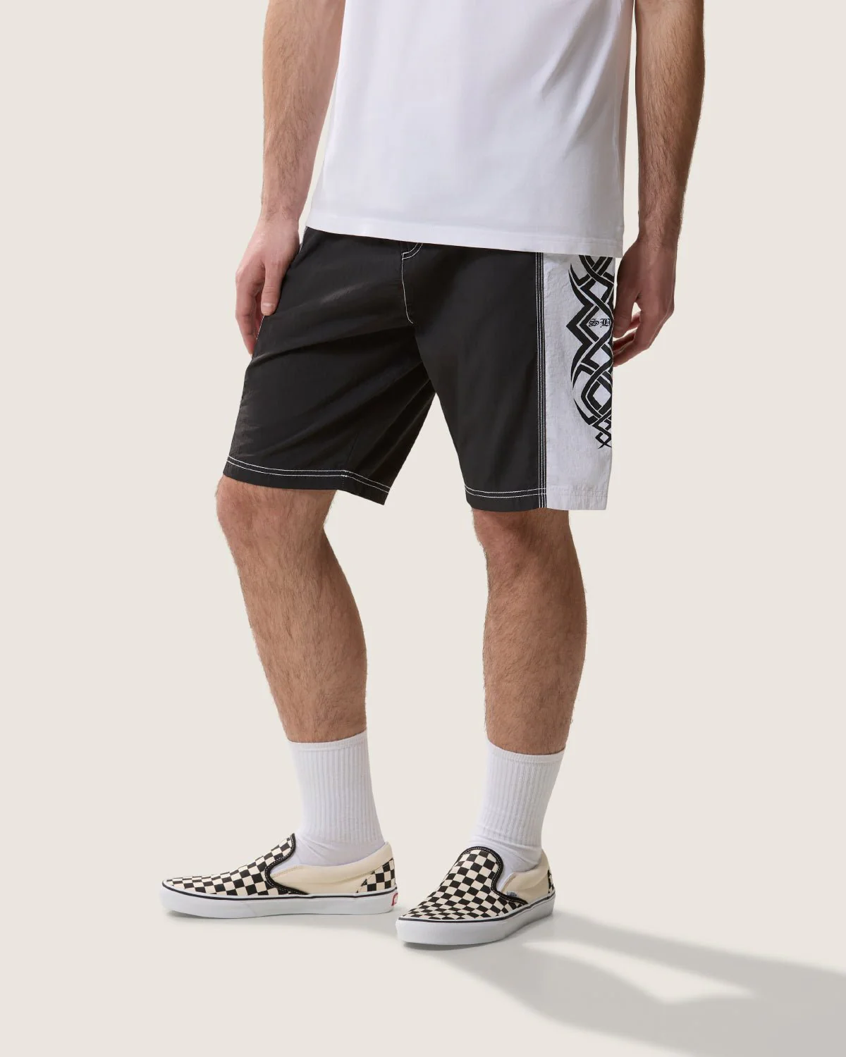 Costume board short stampato "Tribal Tattoo"  uomo - Image 2