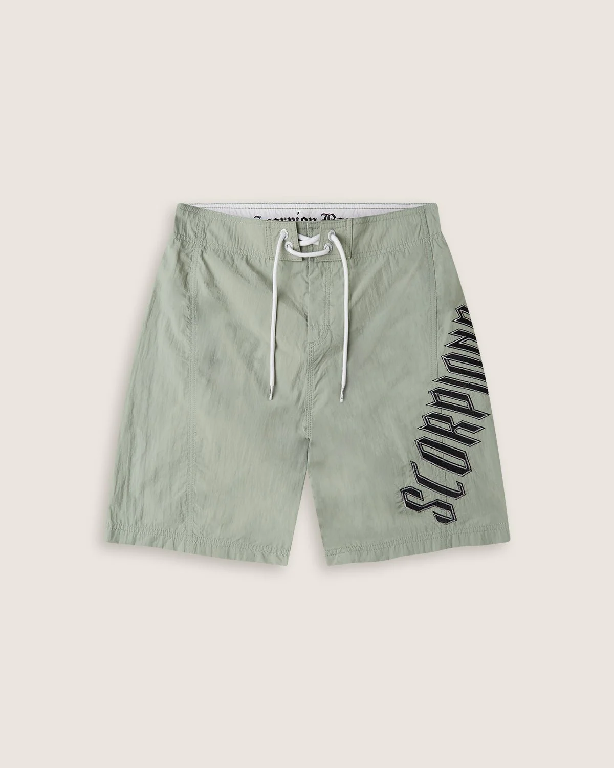 Costume board short stampato "Gothic Lettering"  uomo