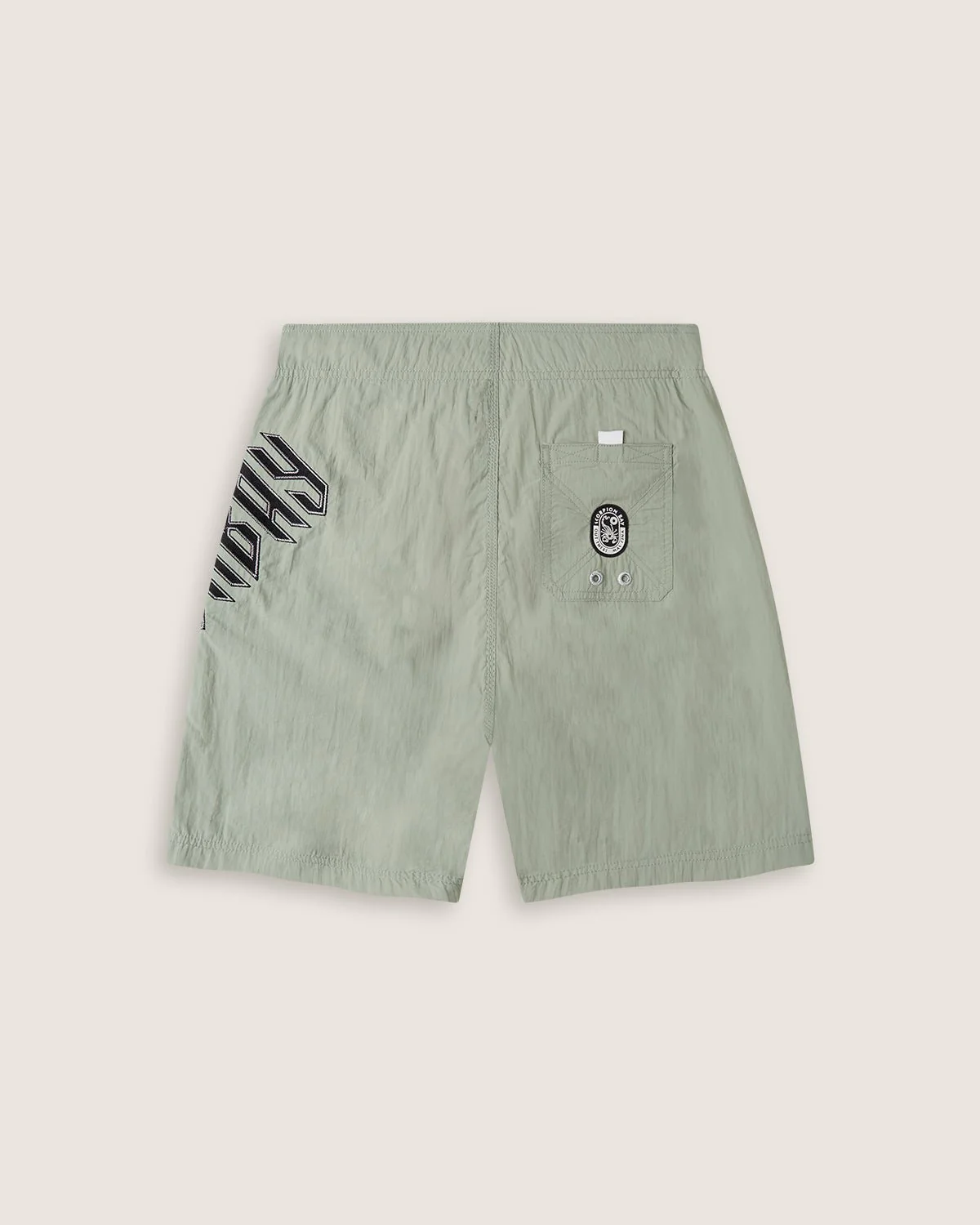 Costume board short stampato "Gothic Lettering"  uomo - Image 3