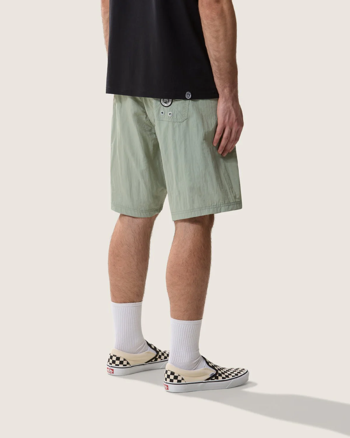 Costume board short stampato "Gothic Lettering"  uomo - Image 4