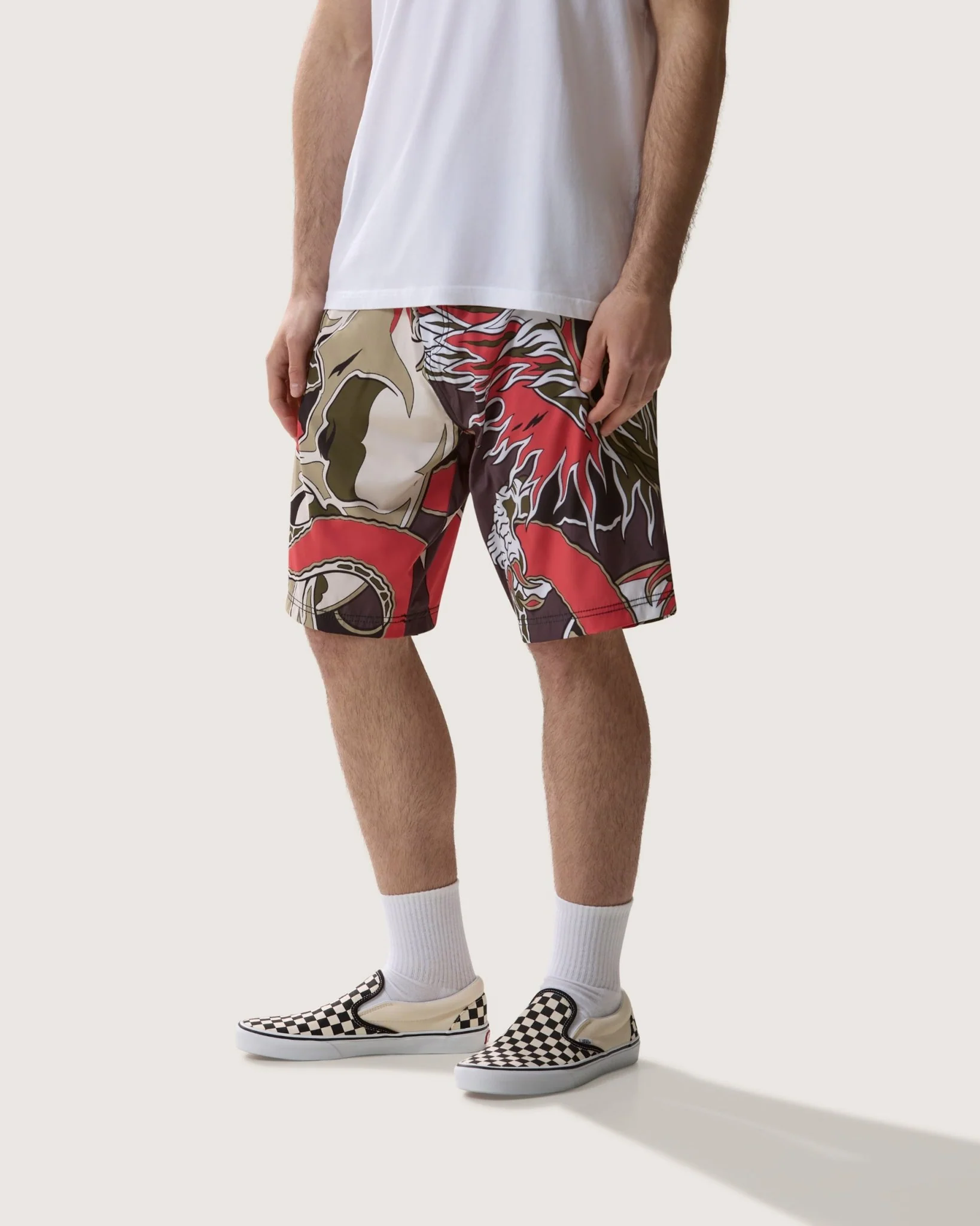 Costume board short stampato "Hasta 1987" uomo - Image 2