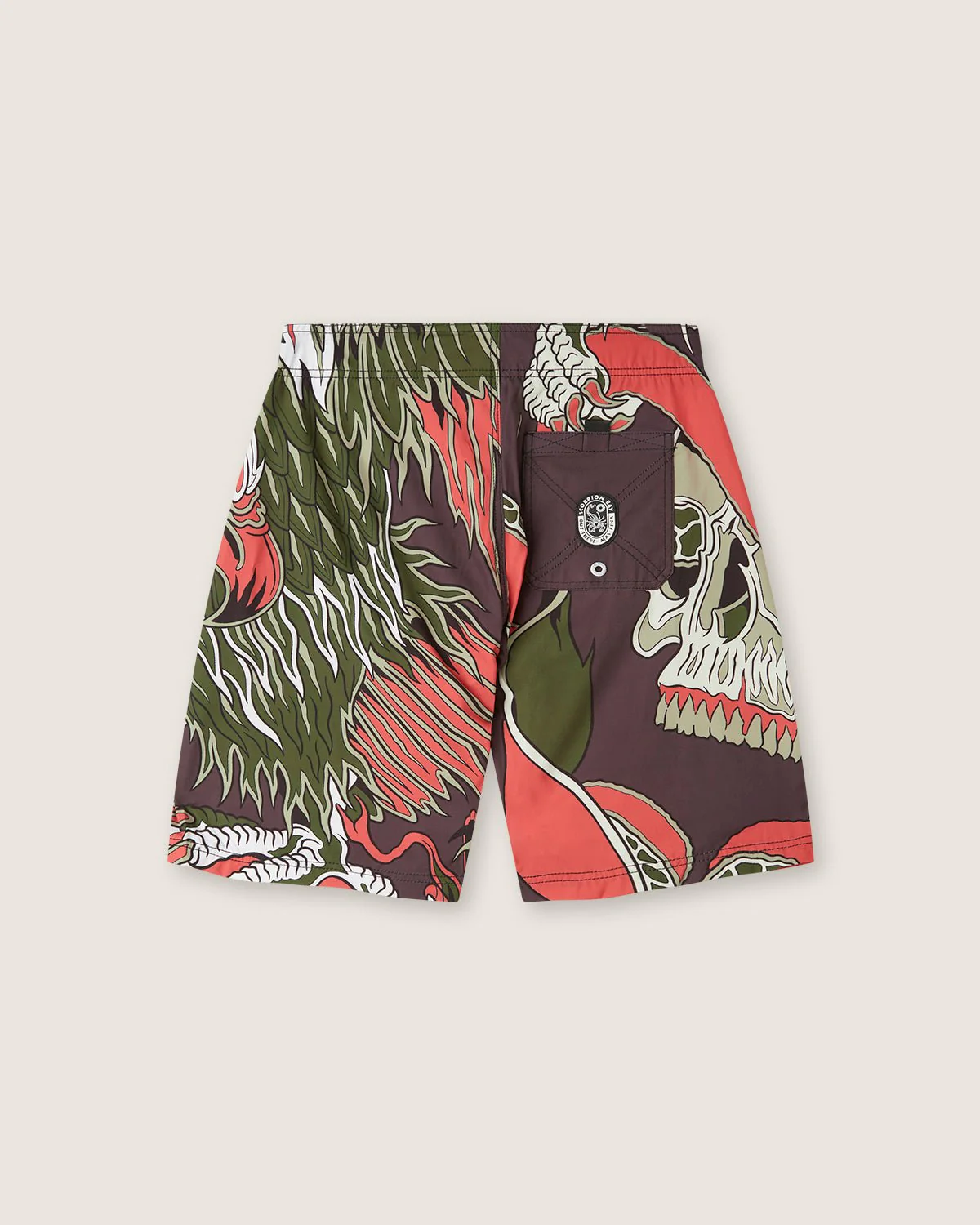 Costume board short stampato "Hasta 1987" uomo - Image 3