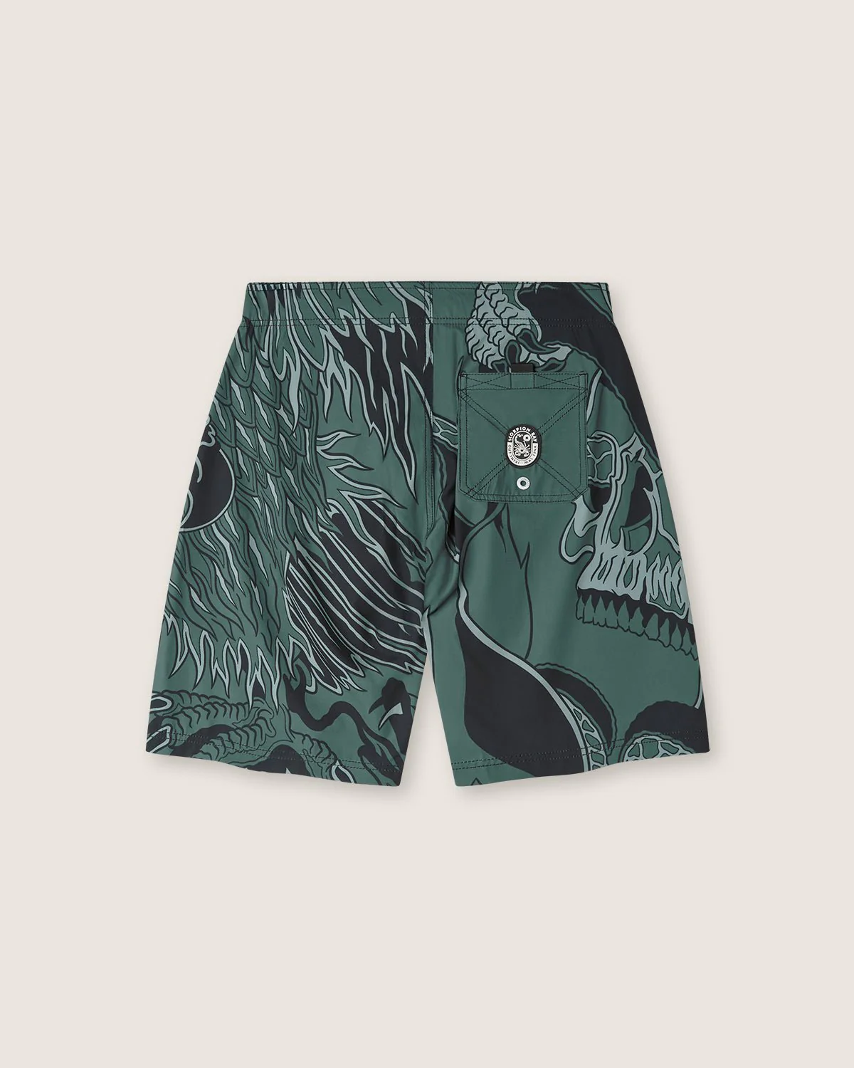 Costume board short stampato "Hasta 1987" uomo - Image 3