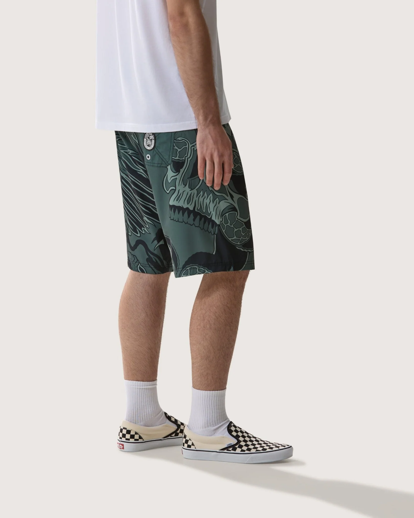 Costume board short stampato "Hasta 1987" uomo - Image 4