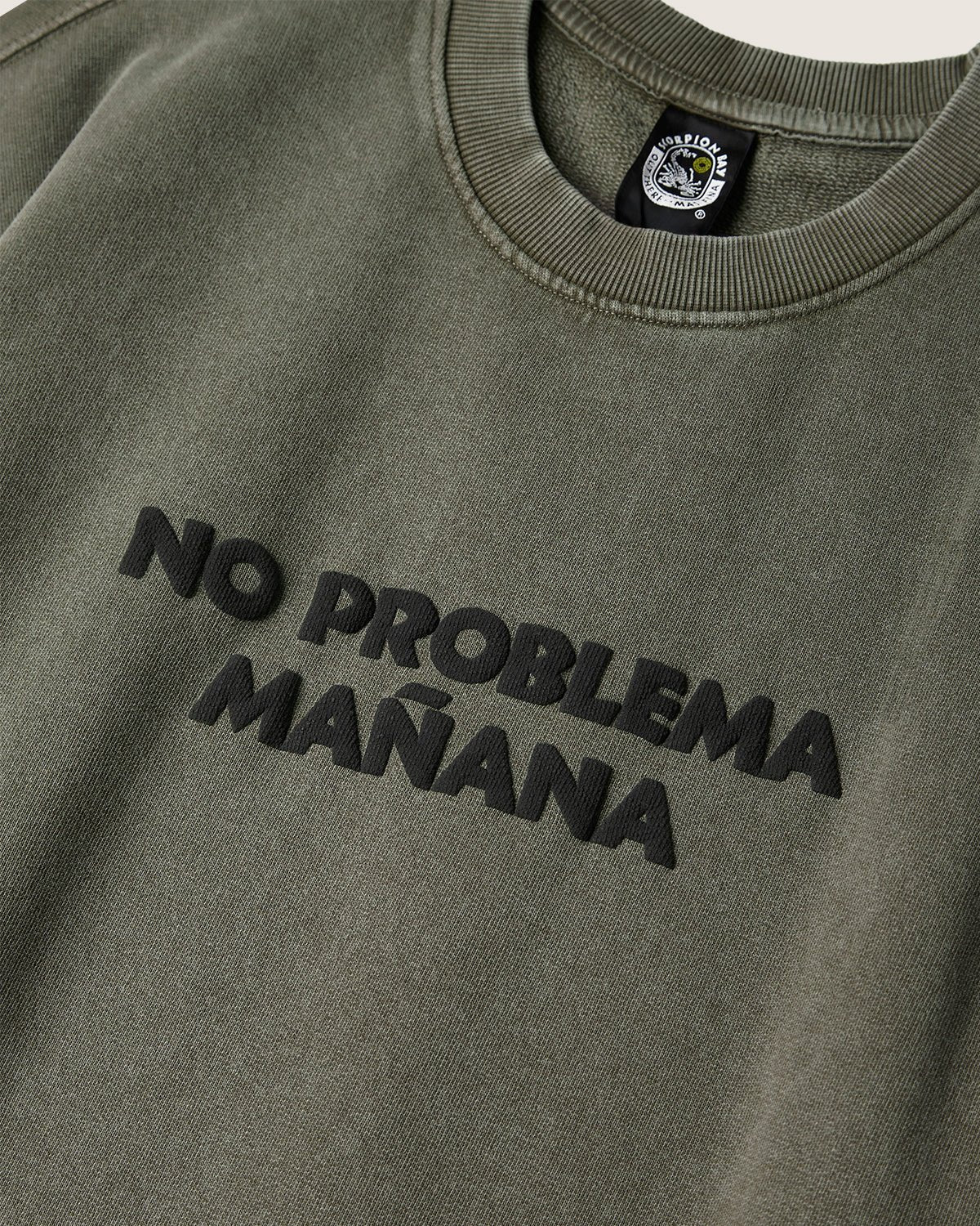 Felpa girocollo "No Problema Manana" uomo - Image 5