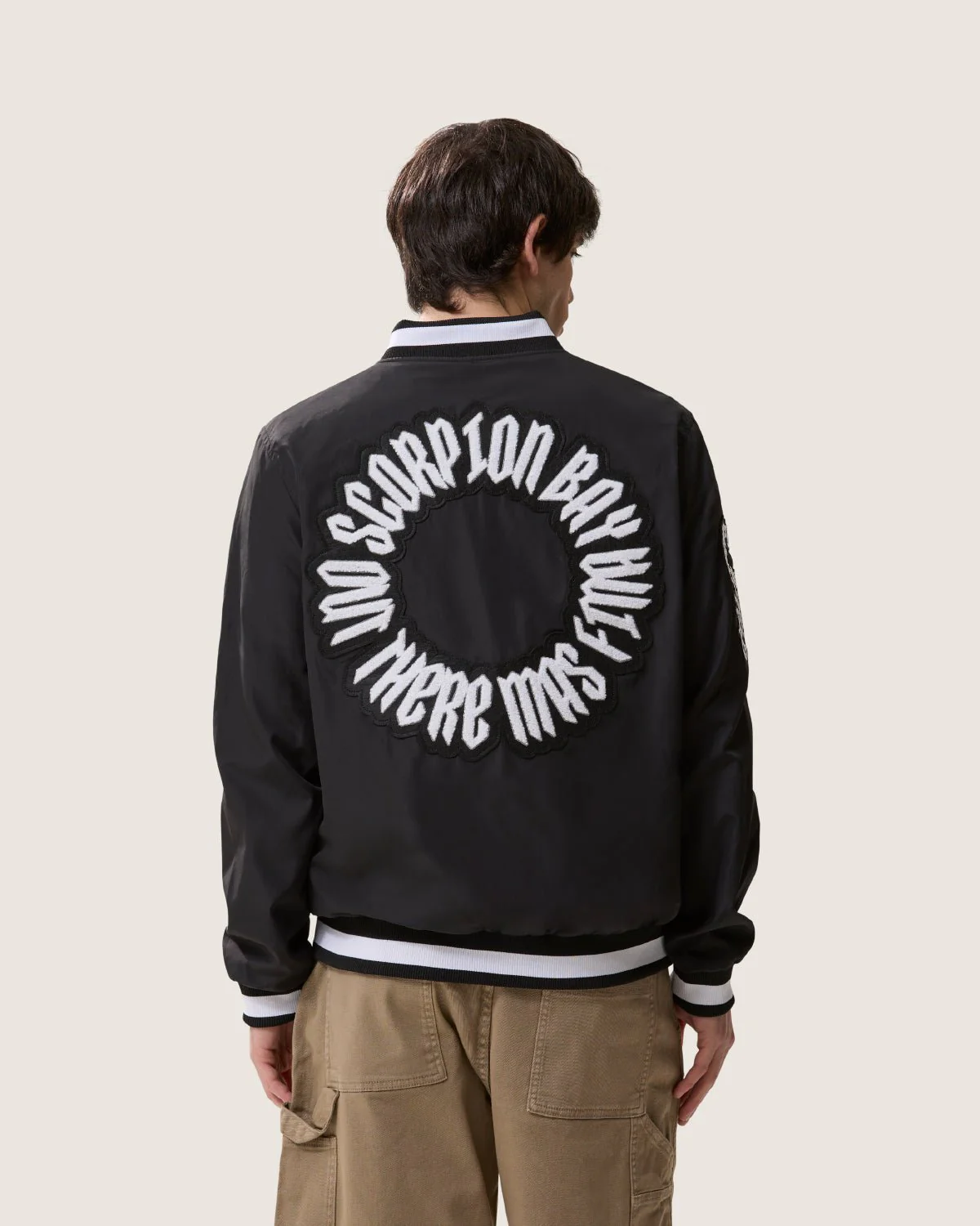 Giacca varsity "Gothic Lettering" uomo - Image 4