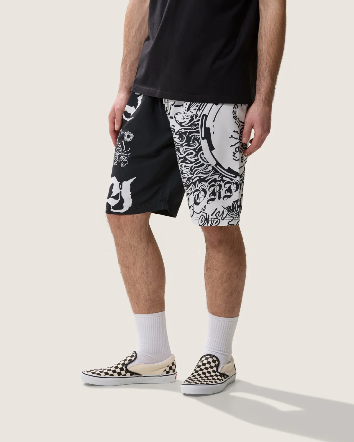 Costume jam con stampa all over "Oniric Skull" uomo - Image 2