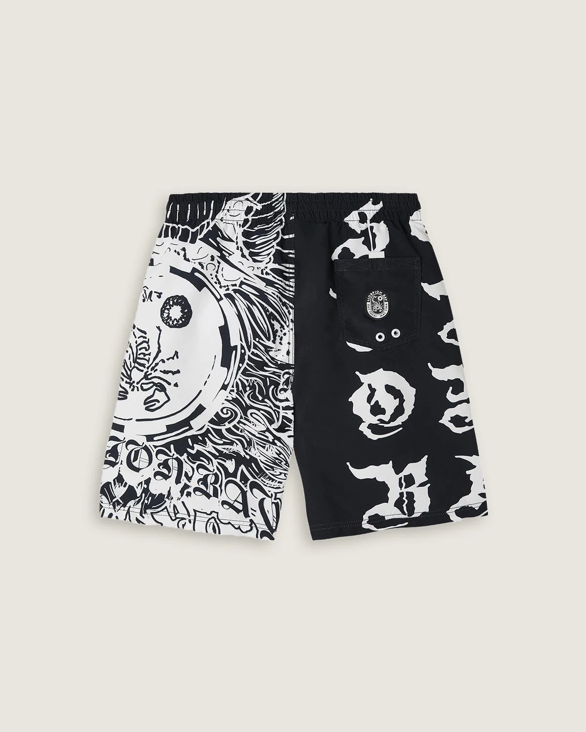 Costume jam con stampa all over "Oniric Skull" uomo - Image 3