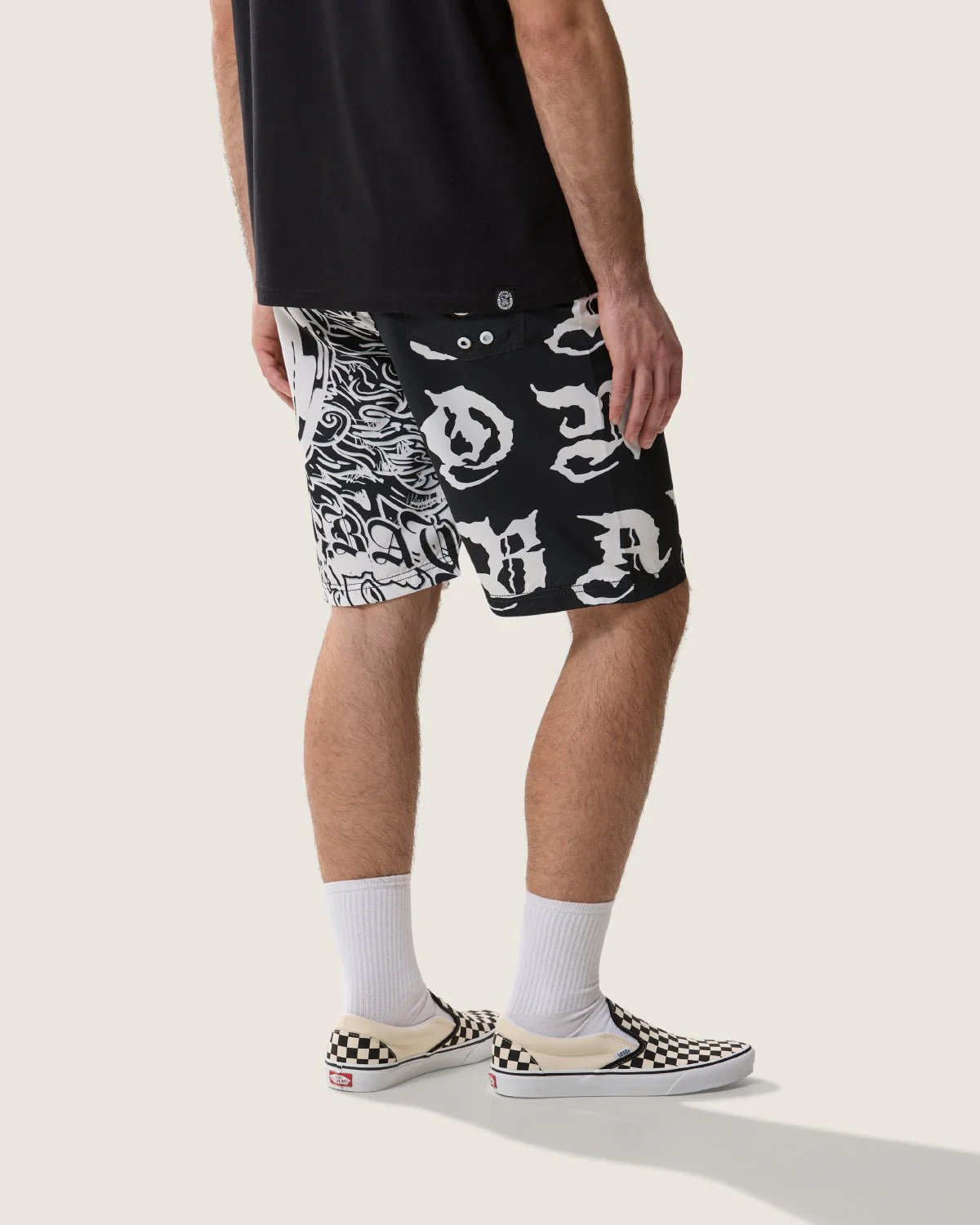 Costume jam con stampa all over "Oniric Skull" uomo - Image 4