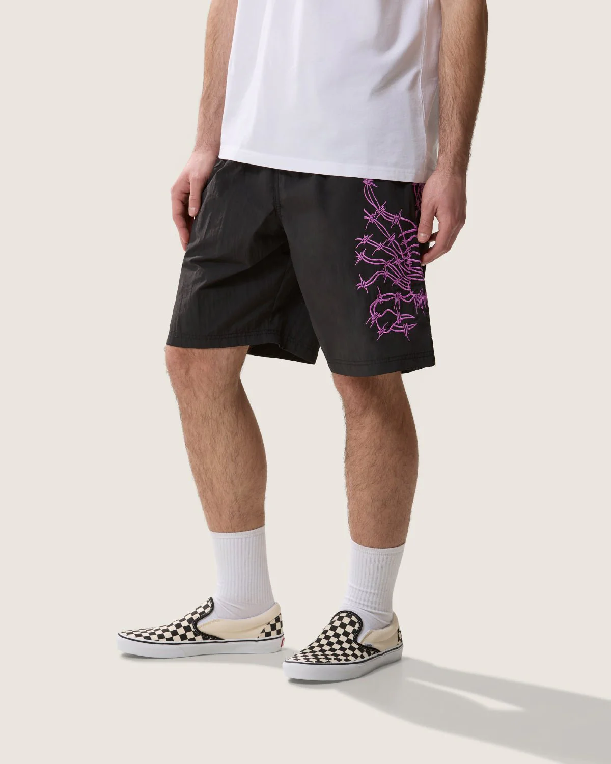 Costume jam con ricami e stampa water sensitive "Scorpion Symbols" uomo - Image 3