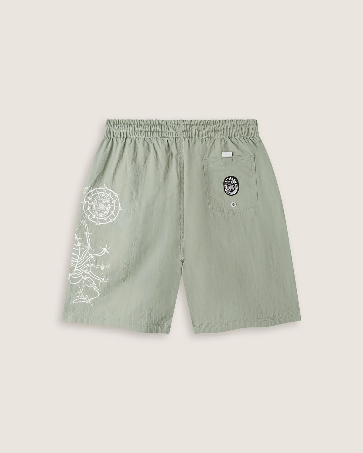 Costume jam con ricami e stampa water sensitive "Scorpion Symbols" uomo - Image 4