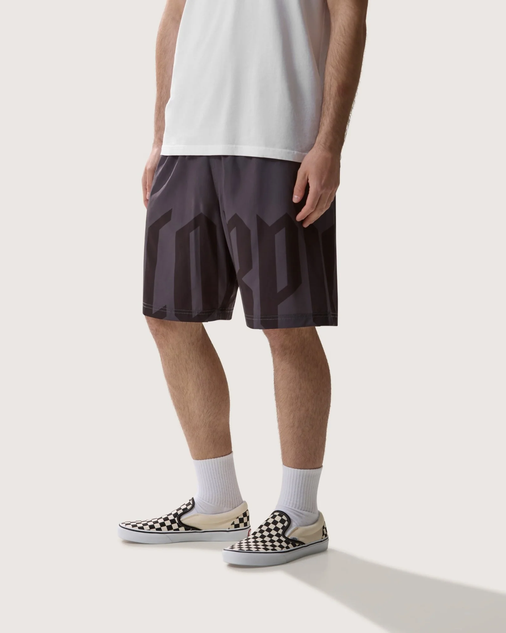 Costume jam con stampa "Gothic lettering" uomo - Image 2