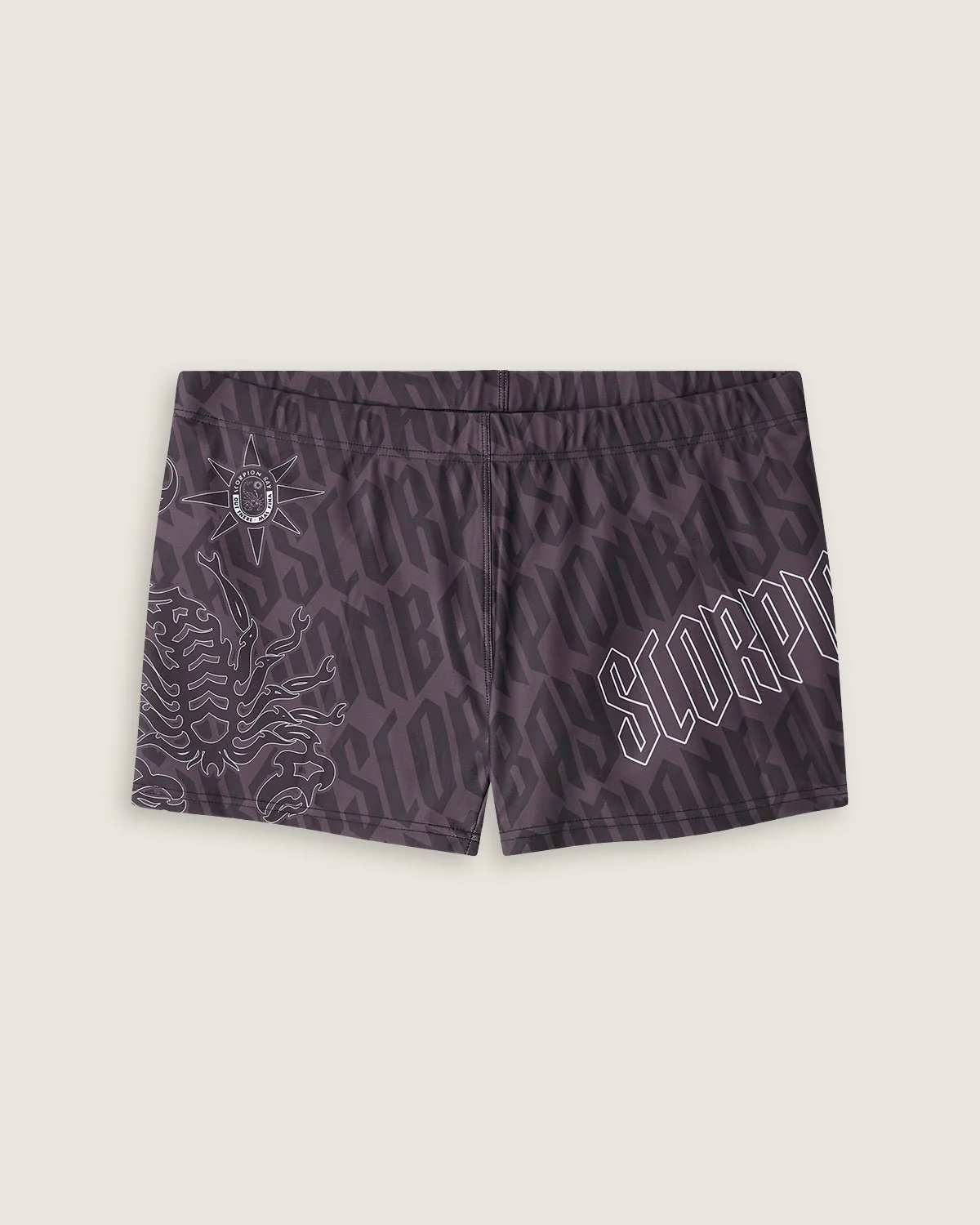 Boxer mare stampato all over "Gothic lettering" uomo